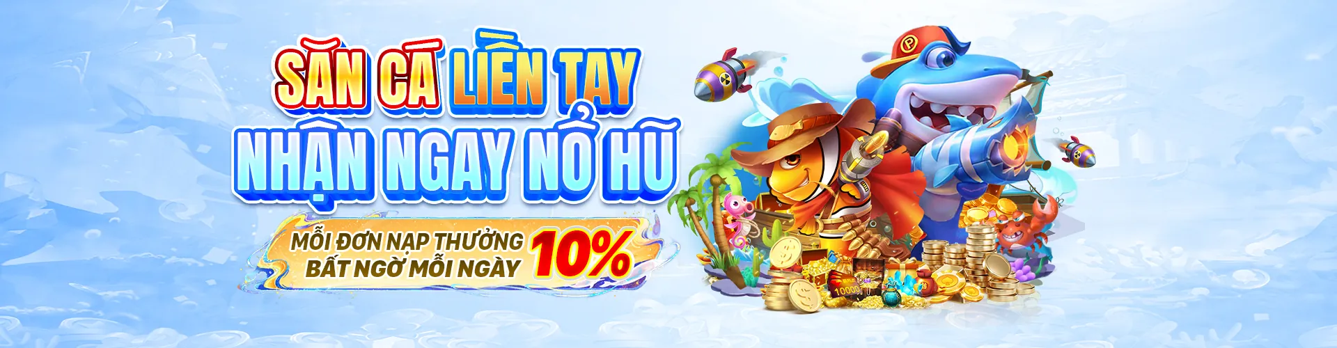Hình ảnh đại dương với game bắn cá tại tải sc882
